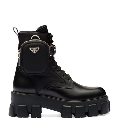 prada combat boots 2020|Prada combat boots with pouches.